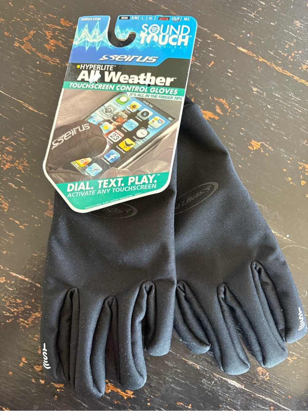 Seirus Sound Touch HyperLite All Weather Gloves (1170) Touch Screen Woman’s XS/S